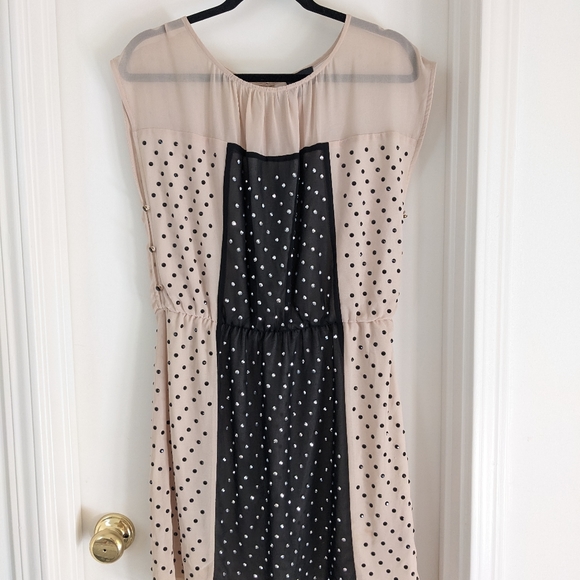 Anthropologie Greylin Crepe Rhinestone Dress - Picture 10 of 12